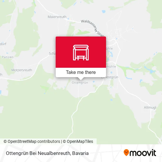 Карта Ottengrün Bei Neualbenreuth