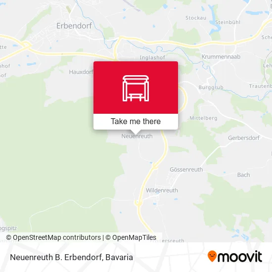 Карта Neuenreuth B. Erbendorf