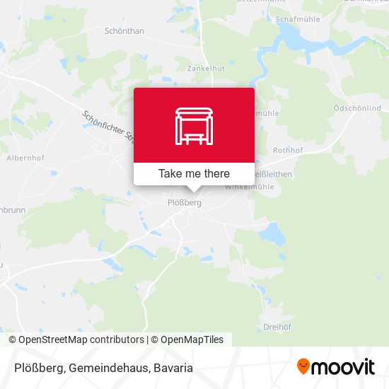 Plößberg, Gemeindehaus map