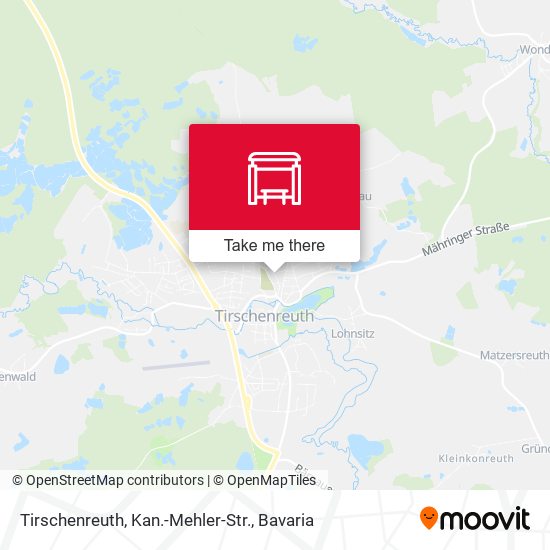 Tirschenreuth, Kan.-Mehler-Str. map