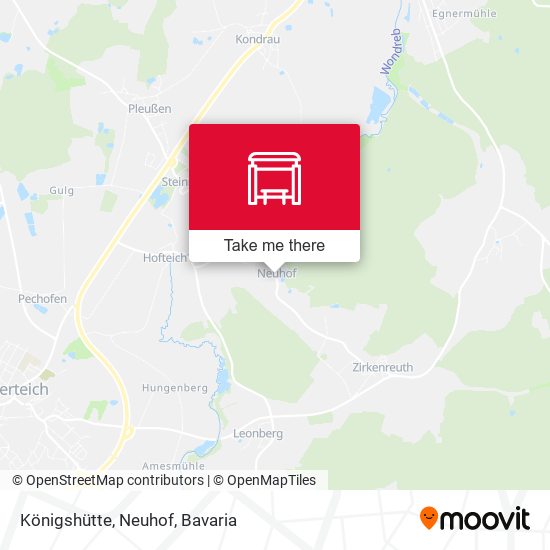Königshütte, Neuhof map