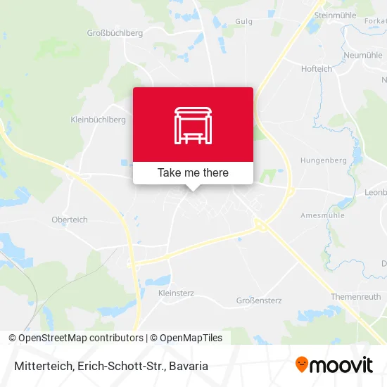 Карта Mitterteich, Erich-Schott-Str.