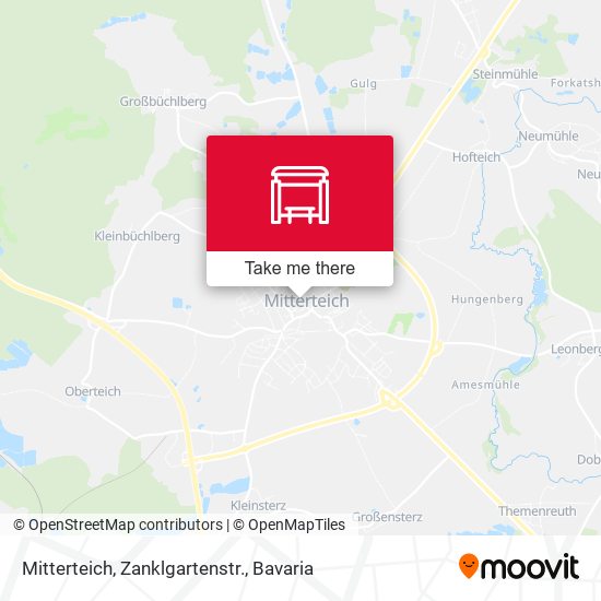 Mitterteich, Zanklgartenstr. map