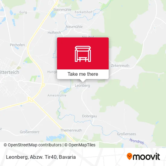 Карта Leonberg, Abzw. Tir40