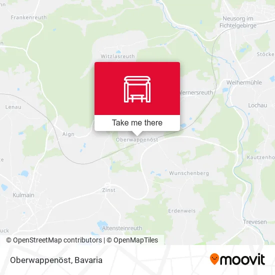Карта Oberwappenöst