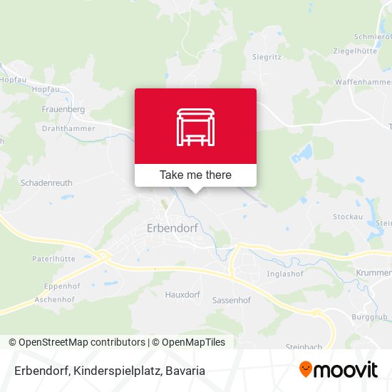 Erbendorf, Kinderspielplatz map
