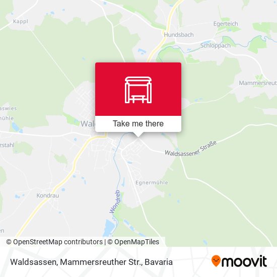 Waldsassen, Mammersreuther Str. map