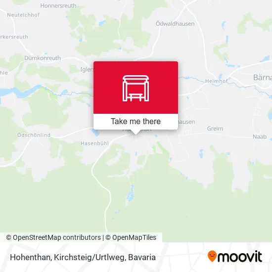 Карта Hohenthan, Kirchsteig/Urtlweg