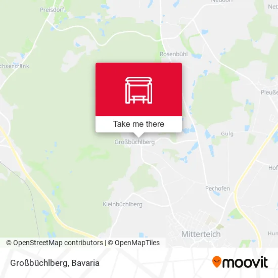 Карта Großbüchlberg