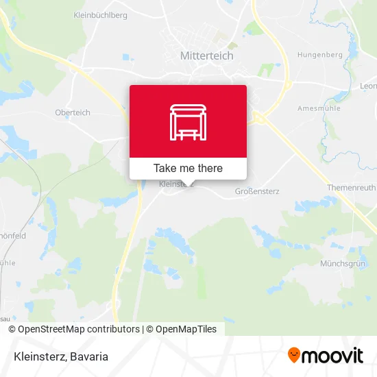 Карта Kleinsterz