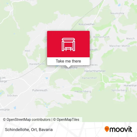 Карта Schindellohe, Ort