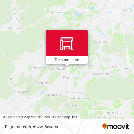 Карта Pilgramsreuth, Abzw