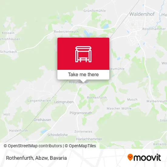 Карта Rothenfurth, Abzw