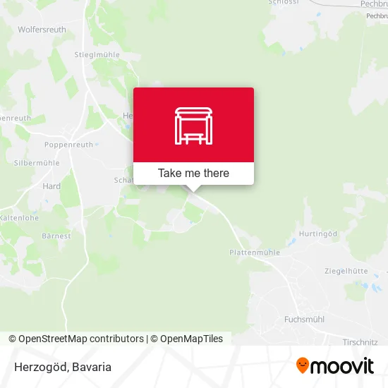 Карта Herzogöd