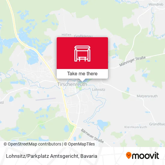 Карта Lohnsitz/Parkplatz Amtsgericht