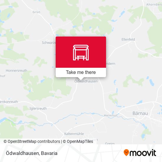 Ödwaldhausen map