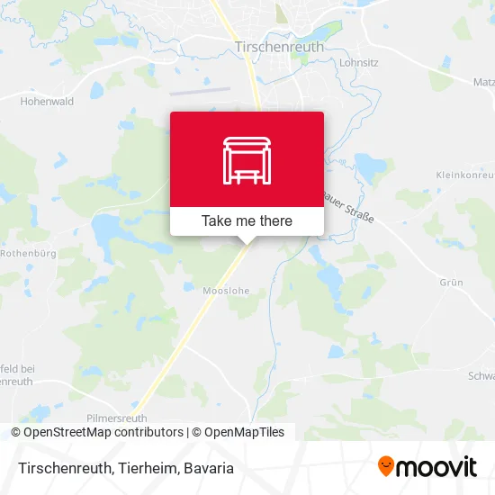 Карта Tirschenreuth, Tierheim