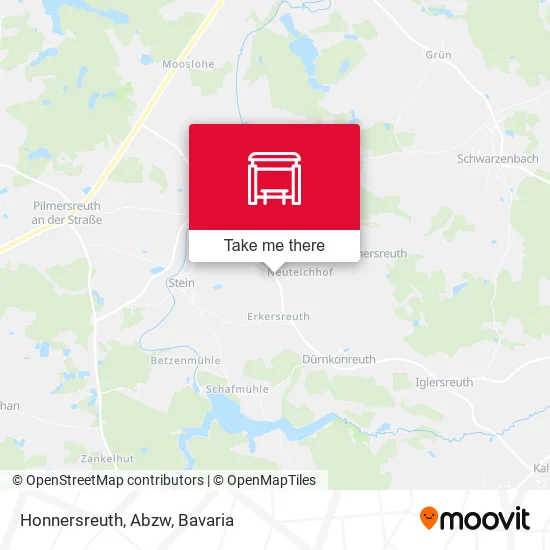 Карта Honnersreuth, Abzw