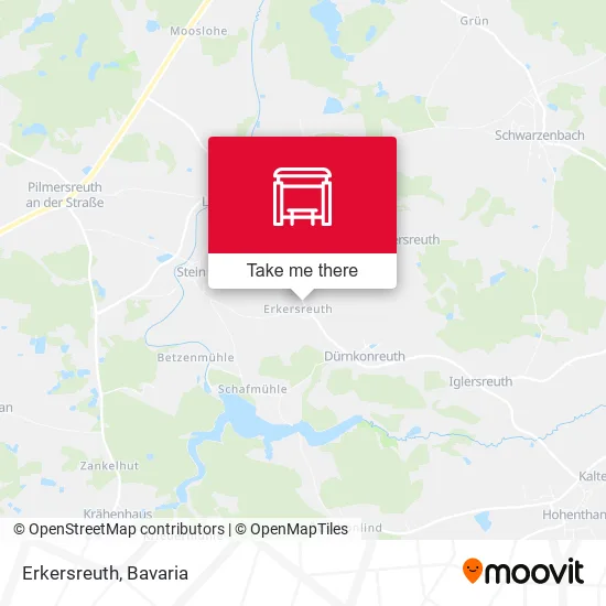 Карта Erkersreuth