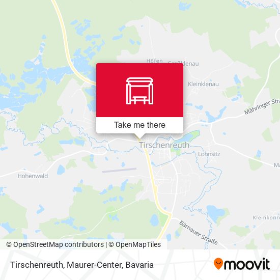 Tirschenreuth, Maurer-Center map