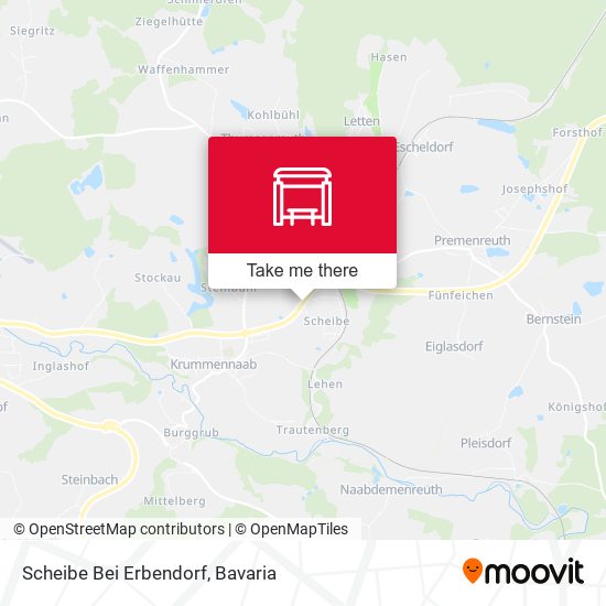 Scheibe Bei Erbendorf map
