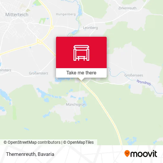 Карта Themenreuth