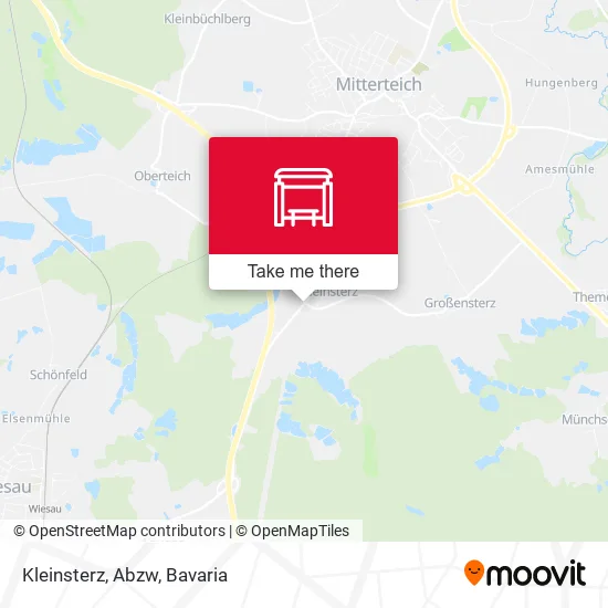 Карта Kleinsterz, Abzw