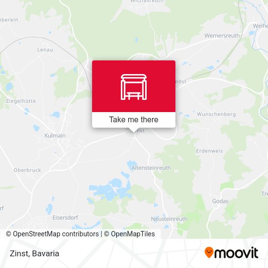 Карта Zinst