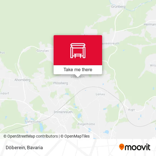 Карта Döberein