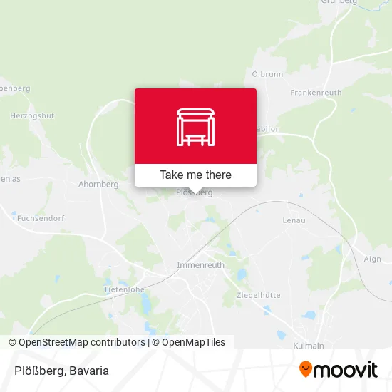 Карта Plößberg