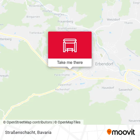 Карта Straßenschacht
