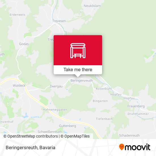 Карта Beringersreuth