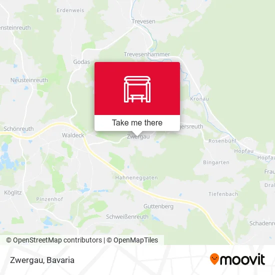 Карта Zwergau
