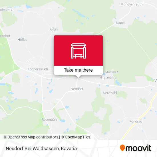 Карта Neudorf Bei Waldsassen