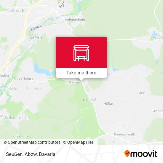 Карта Seußen, Abzw