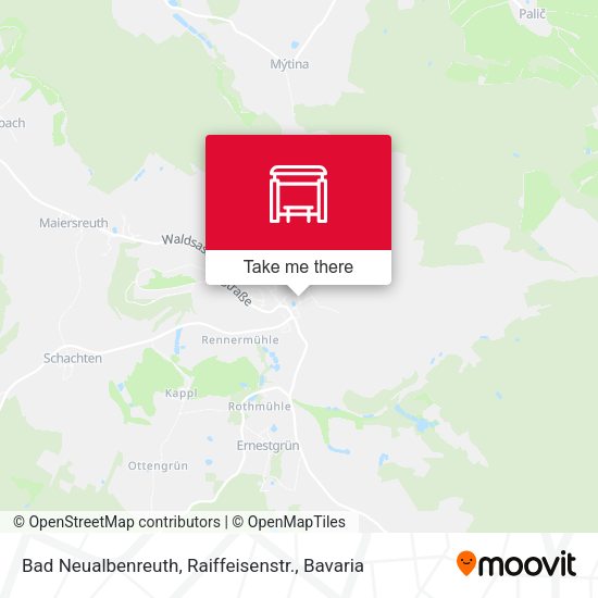 Bad Neualbenreuth, Raiffeisenstr. map