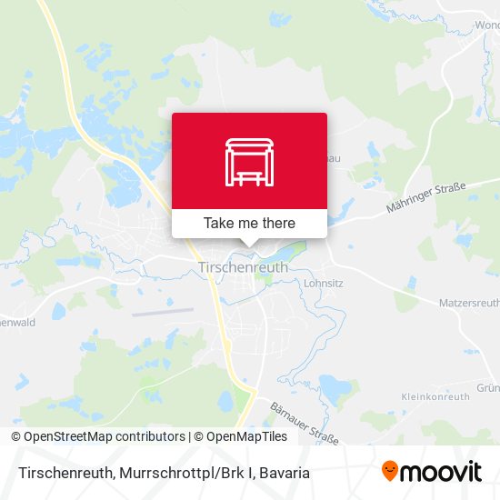 Tirschenreuth, Murrschrottpl / Brk I map