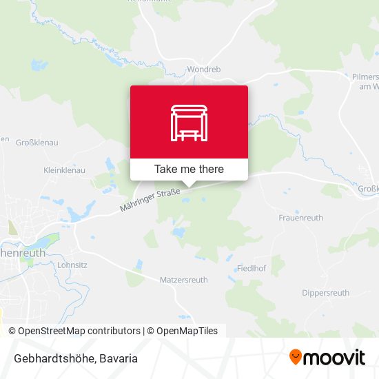 Карта Gebhardtshöhe
