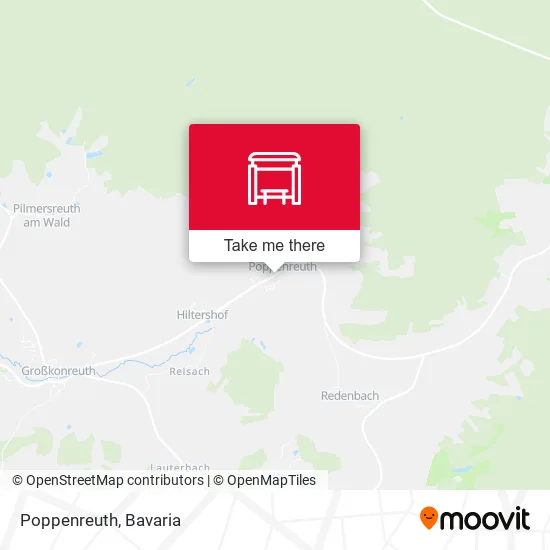 Карта Poppenreuth