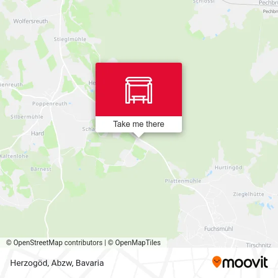 Карта Herzogöd, Abzw