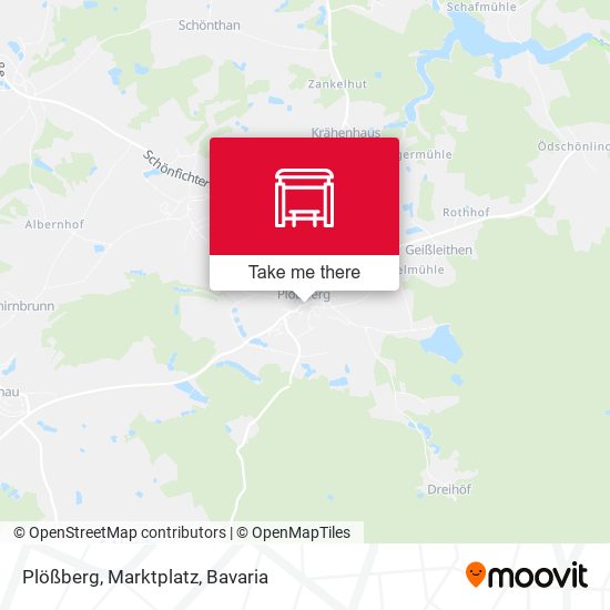 Plößberg, Marktplatz map