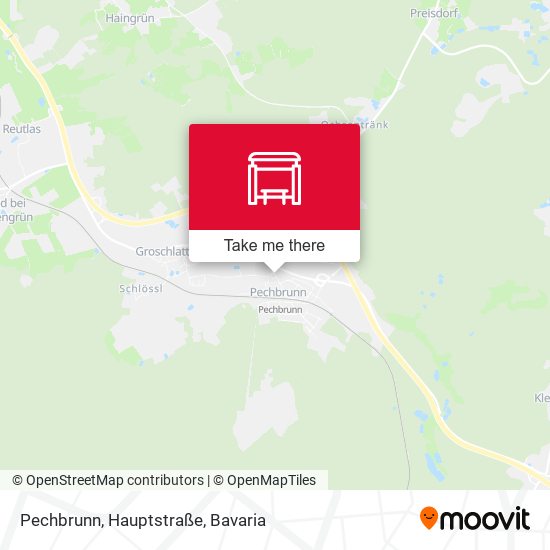 Pechbrunn, Hauptstraße map