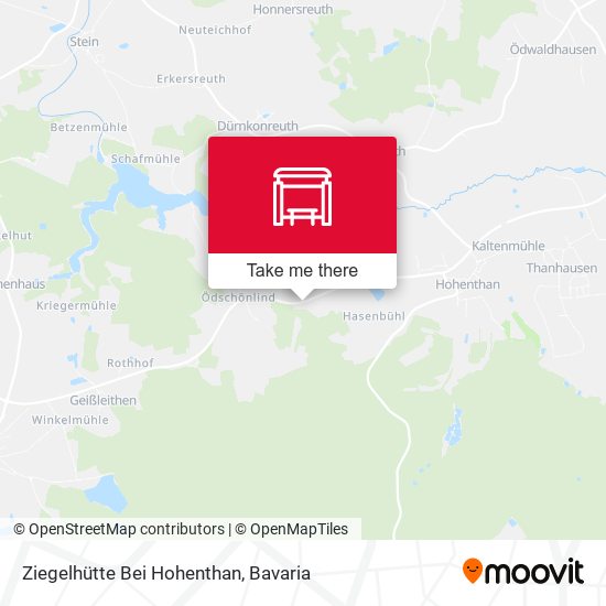 Ziegelhütte Bei Hohenthan map