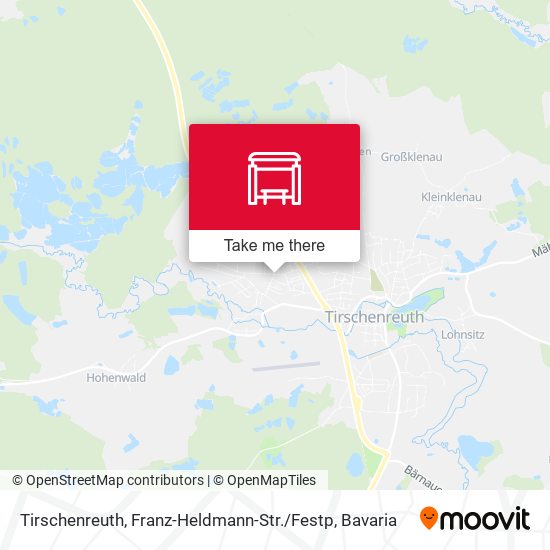Tirschenreuth, Franz-Heldmann-Str. / Festp map