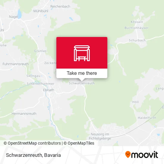 Карта Schwarzenreuth