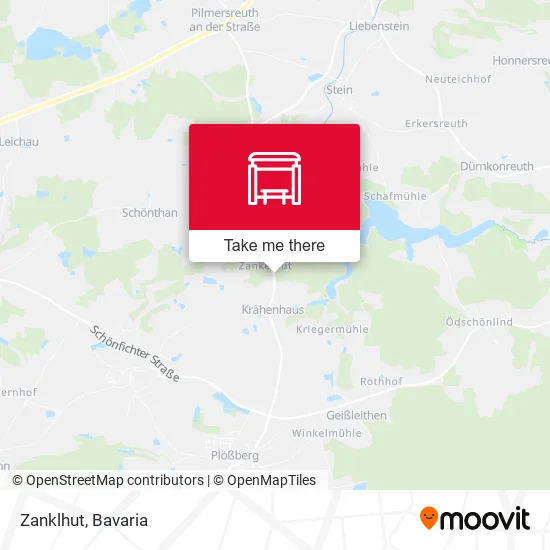 Карта Zanklhut