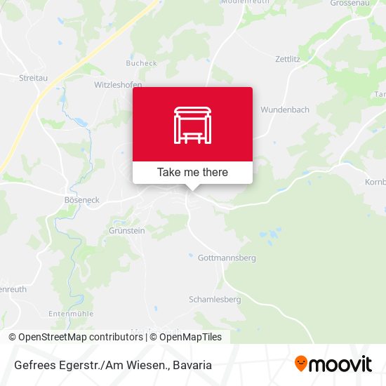 Gefrees Egerstr./Am Wiesen. map