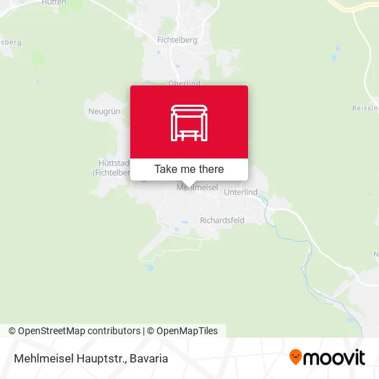 Карта Mehlmeisel Hauptstr.
