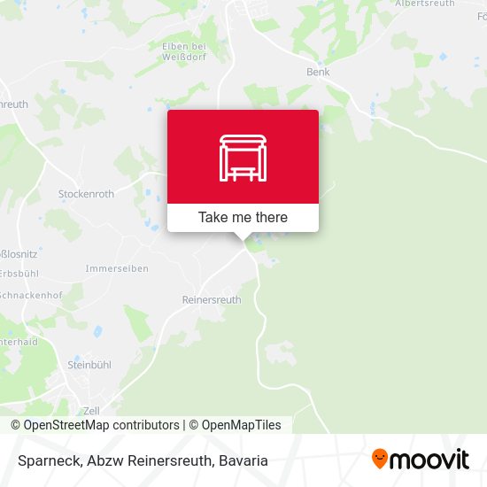 Sparneck, Abzw Reinersreuth map