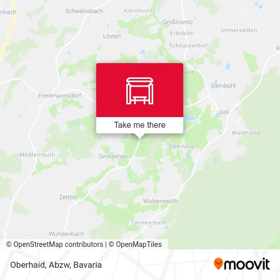 Карта Oberhaid, Abzw